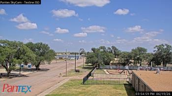 Weather camera view of Texline ISD.