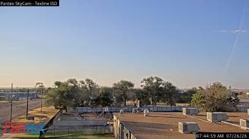 Weather camera view of Texline ISD.