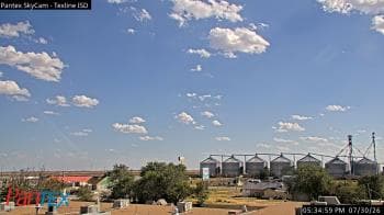 Weather camera view of Texline ISD.