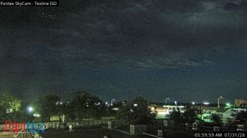 Weather camera view of Texline ISD.