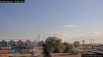 Weather camera view of Texline ISD.