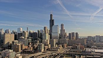 Weather camera view of UIC - University of Illinois Chicago.