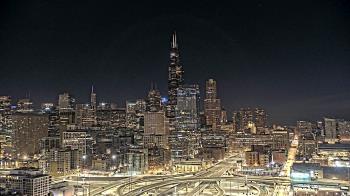 Weather camera view of UIC - University of Illinois Chicago.