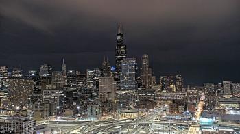 Weather camera view of UIC - University of Illinois Chicago.