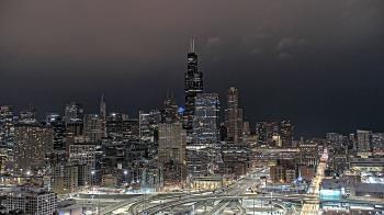 Weather camera view of UIC - University of Illinois Chicago.