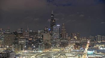 Weather camera view of UIC - University of Illinois Chicago.
