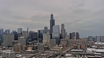 Weather camera view of UIC - University of Illinois Chicago.
