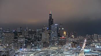 Weather camera view of UIC - University of Illinois Chicago.