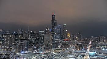 Weather camera view of UIC - University of Illinois Chicago.