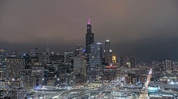 Weather camera view of UIC - University of Illinois Chicago.