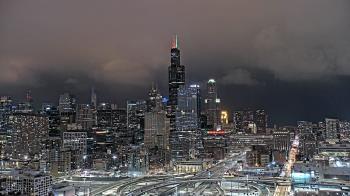 Weather camera view of UIC - University of Illinois Chicago.