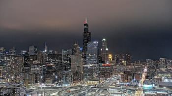 Weather camera view of UIC - University of Illinois Chicago.