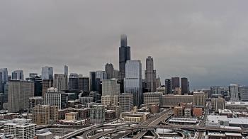Weather camera view of UIC - University of Illinois Chicago.