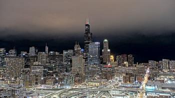 Weather camera view of UIC - University of Illinois Chicago.