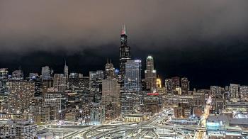 Weather camera view of UIC - University of Illinois Chicago.