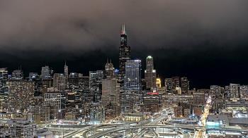 Weather camera view of UIC - University of Illinois Chicago.