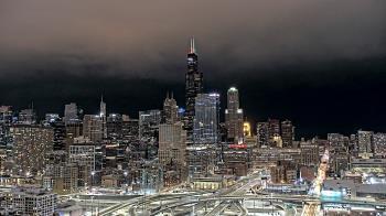 Weather camera view of UIC - University of Illinois Chicago.
