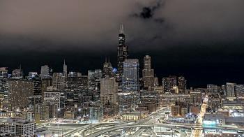 Weather camera view of UIC - University of Illinois Chicago.