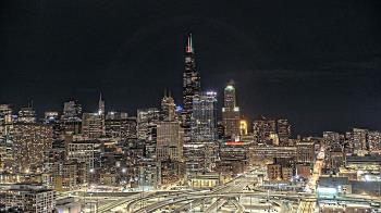 Weather camera view of UIC - University of Illinois Chicago.