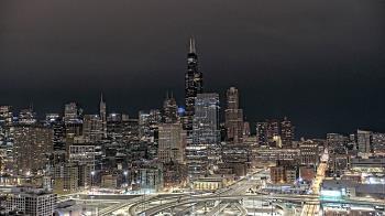 Weather camera view of UIC - University of Illinois Chicago.