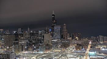 Weather camera view of UIC - University of Illinois Chicago.