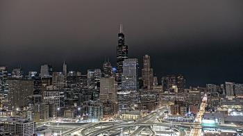 Weather camera view of UIC - University of Illinois Chicago.