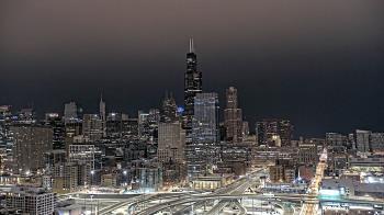 Weather camera view of UIC - University of Illinois Chicago.