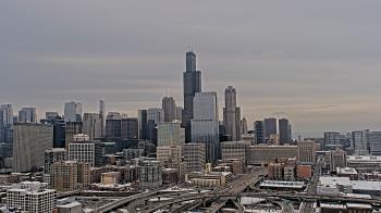 Weather camera view of UIC - University of Illinois Chicago.