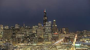 Weather camera view of UIC - University of Illinois Chicago.