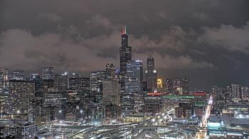 Weather camera view of UIC - University of Illinois Chicago.