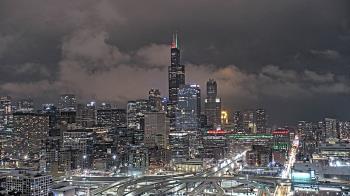 Weather camera view of UIC - University of Illinois Chicago.