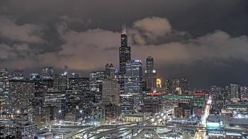 Weather camera view of UIC - University of Illinois Chicago.