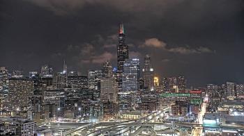 Weather camera view of UIC - University of Illinois Chicago.