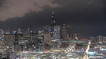 Weather camera view of UIC - University of Illinois Chicago.