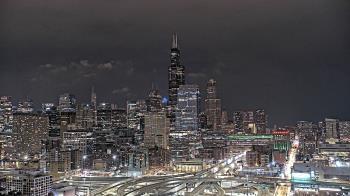 Weather camera view of UIC - University of Illinois Chicago.