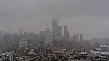 Weather camera view of UIC - University of Illinois Chicago.