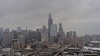 Weather camera view of UIC - University of Illinois Chicago.