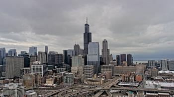 Weather camera view of UIC - University of Illinois Chicago.