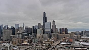 Weather camera view of UIC - University of Illinois Chicago.