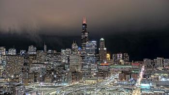 Weather camera view of UIC - University of Illinois Chicago.