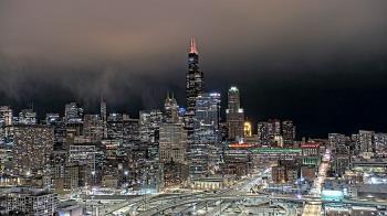 Weather camera view of UIC - University of Illinois Chicago.