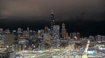 Weather camera view of UIC - University of Illinois Chicago.