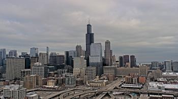 Weather camera view of UIC - University of Illinois Chicago.