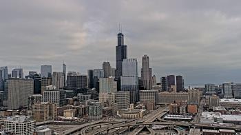 Weather camera view of UIC - University of Illinois Chicago.