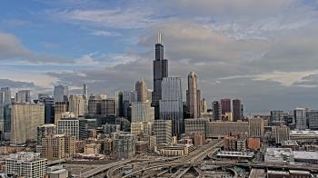 Weather camera view of UIC - University of Illinois Chicago.