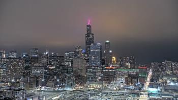 Weather camera view of UIC - University of Illinois Chicago.