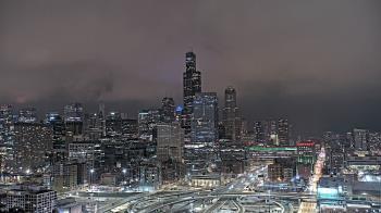 Weather camera view of UIC - University of Illinois Chicago.