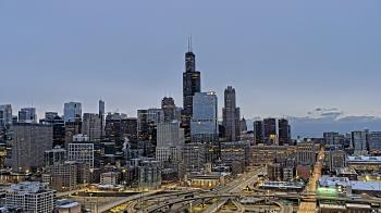 Weather camera view of UIC - University of Illinois Chicago.