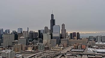Weather camera view of UIC - University of Illinois Chicago.