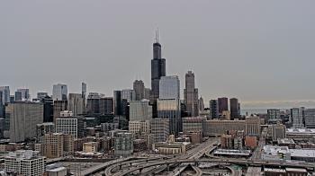 Weather camera view of UIC - University of Illinois Chicago.